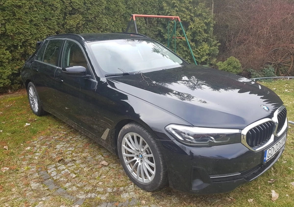 BMW Seria 5 cena 68800 przebieg: 105400, rok produkcji 2020 z Olsztyn małe 137